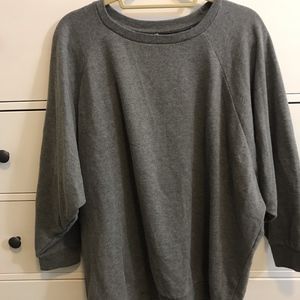 Sparkle and Fade Oversized Sweatshirt